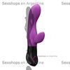 VIbrador con estimulador de clitoris 2 motores